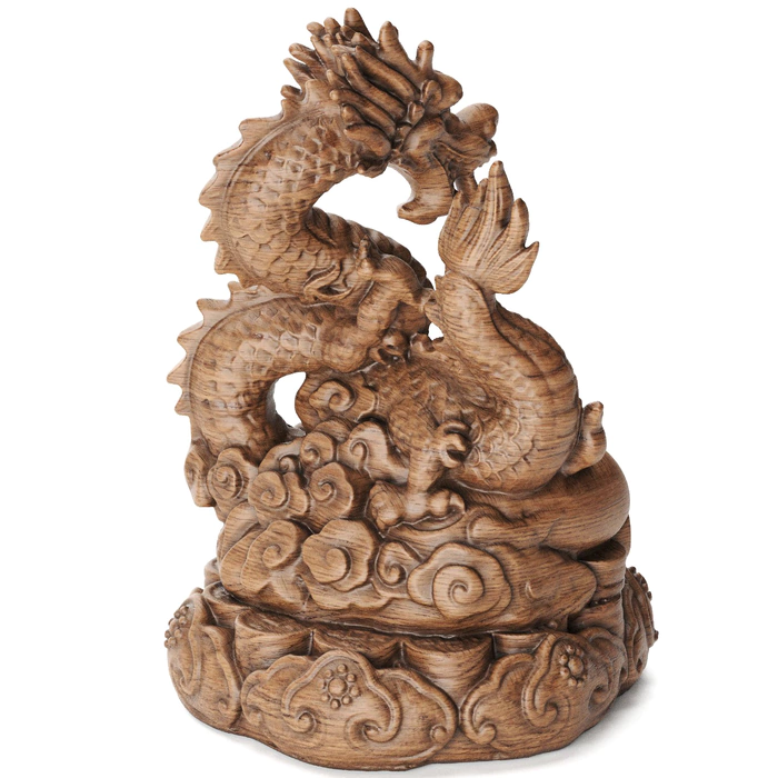 Statuette made of beech "Dragon", option No. 2